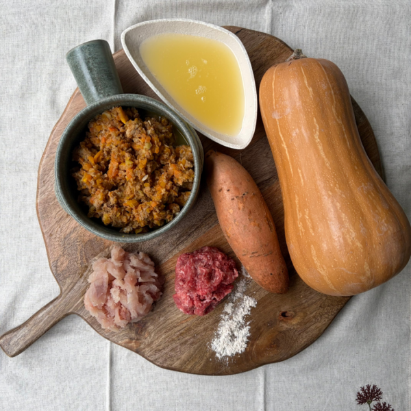 Pancreatic/Lowfat - Pavo y Merluza | Menú COOKED para perros con necesidades